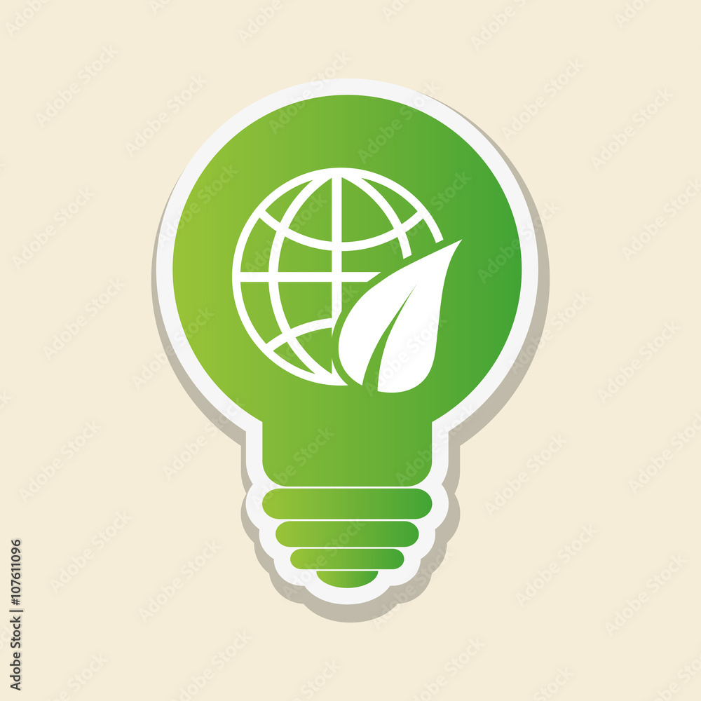 eco leaf design , vector illustration eco leaf design , vector illustration