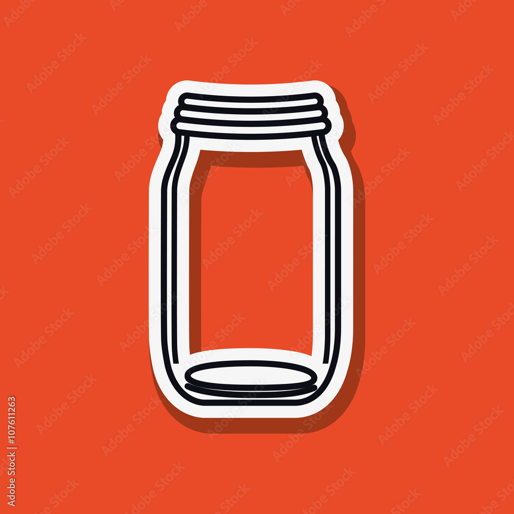 jar icon design , vector illustration jar icon design , vector illustration