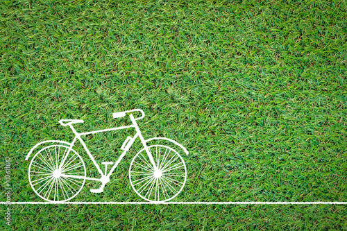 bicycle drawing on grass field.jpg