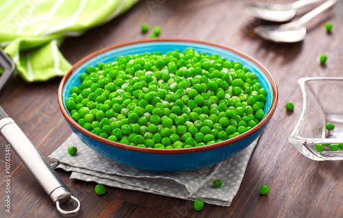 Erbsen und verschiedenes eingefrorenes Gemüse