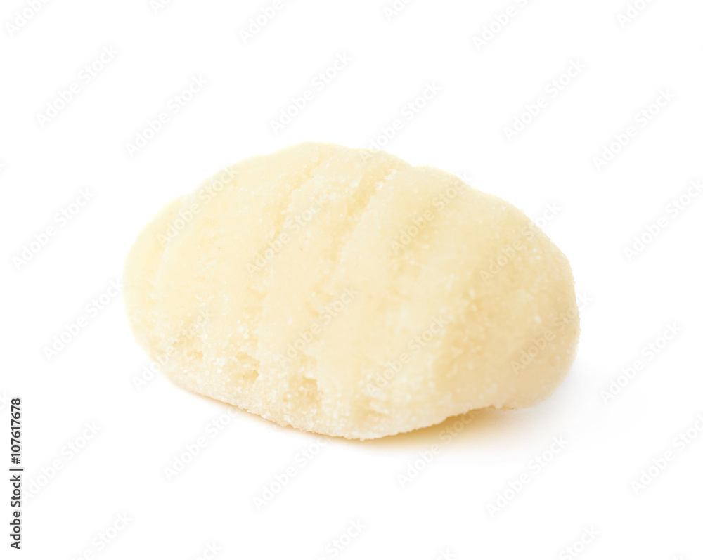 Gnocchi dough dumpling isolated Gnocchi dough dumpling isolated