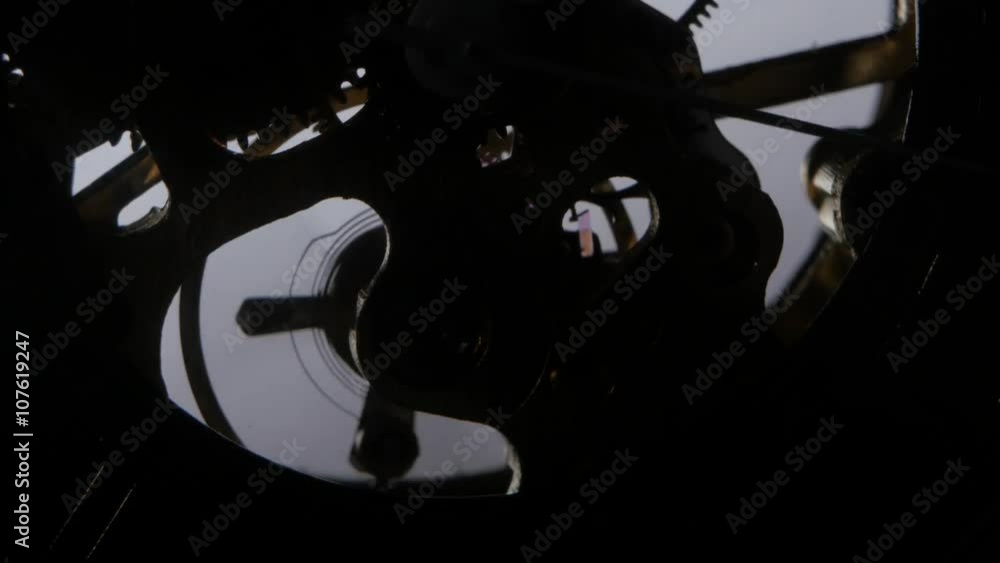 Wrist watch mechanism. Close up Wrist watch mechanism. Close up