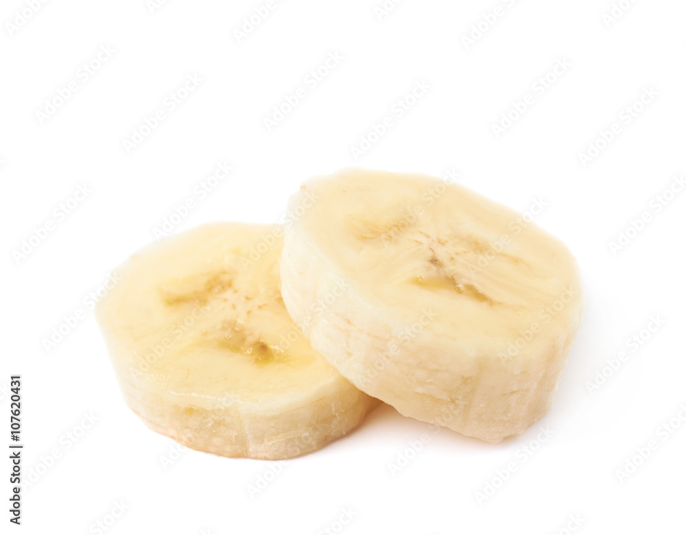 Banana slice isolated Banana slice isolated