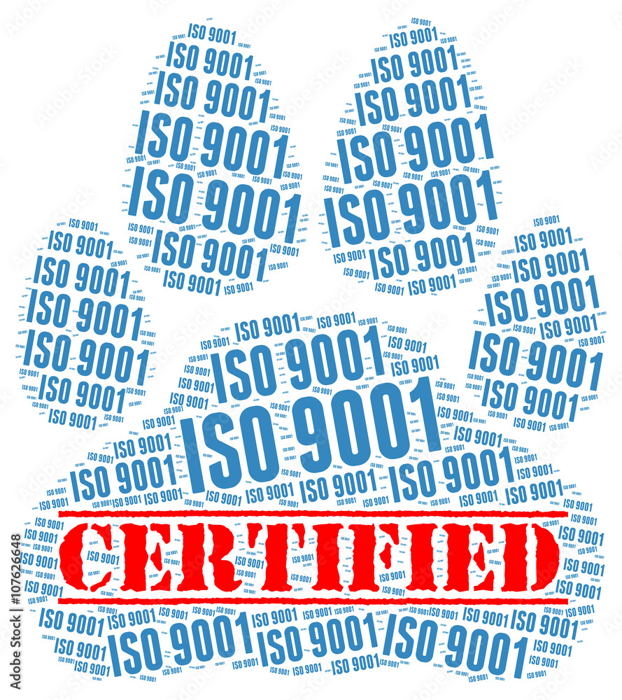 Obraz premium ISO 9001 certified