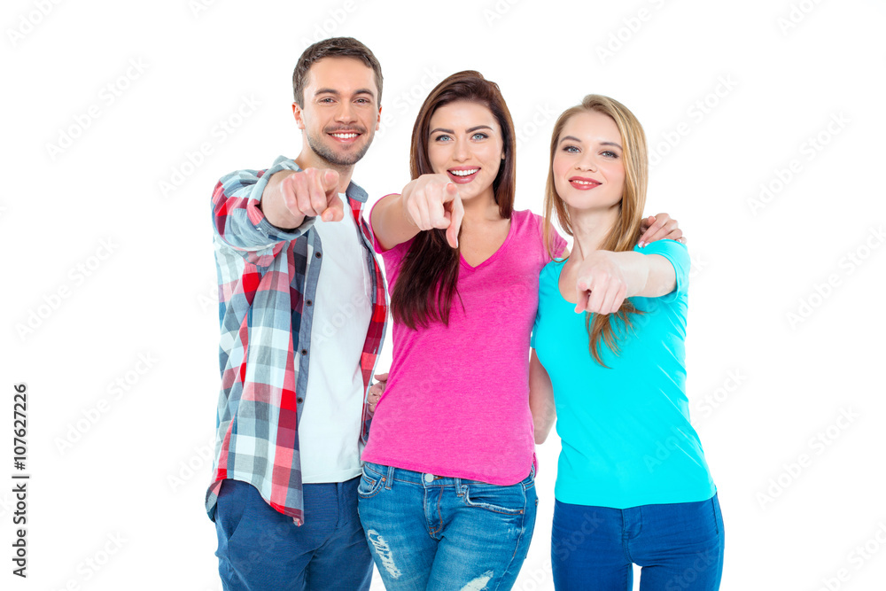 Picture of nice young friends Picture of nice young friends