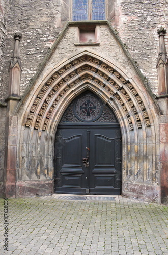 St.Johanniskirche-Eingang-I-Göttingen