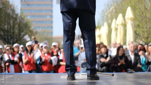 political rally speech