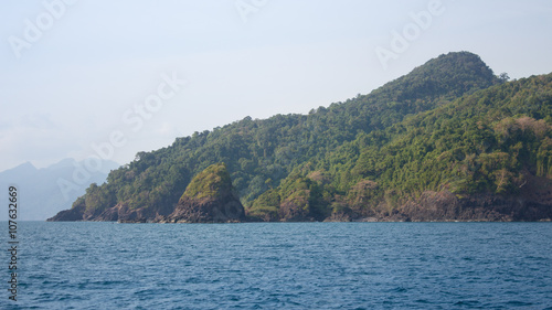 view from green island and sea