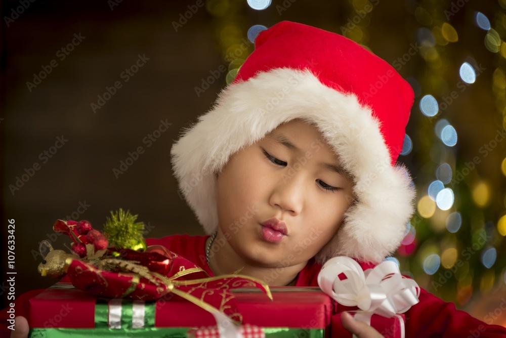 Children are a gift received from Santa