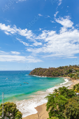 Castara bay view at Tobago © photofancy