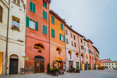 streets of ancient village