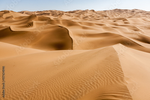 Sand dune in gobi ,china © Pises Tungittipokai