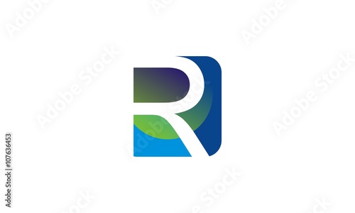 Fotografi letter R company logo