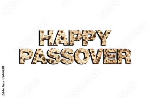 Happy Passover greeting photo