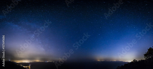 stars on the bay of Trieste