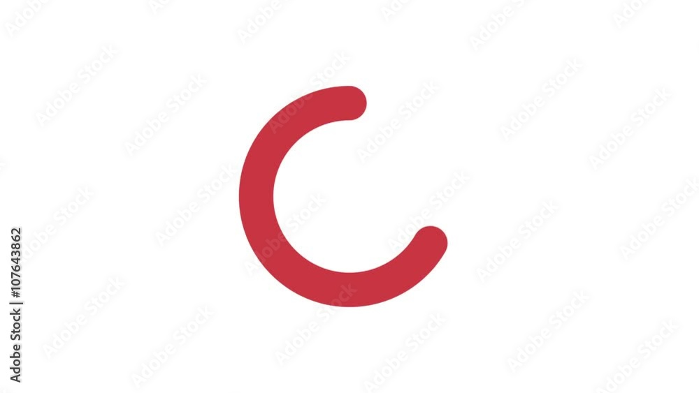 Progress loading bar UI indicator. Red and Blue Loading Circle. Download progress, preloader animation web design template, interface upload. Animation of UI element in 4K on white background. Progress loading bar UI indicator. Red and Blue Loading Circle. Download progress, preloader animation web design template, interface upload. Animation of UI element in 4K on white background.