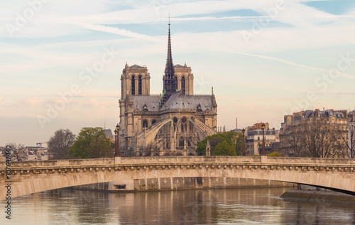The catholic  Notre Dame cathedral, Paris, France. © kovalenkovpetr