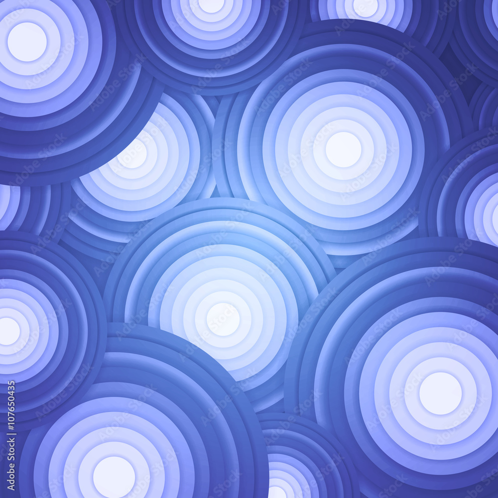 Fototapeta premium Vector abstract background with circles