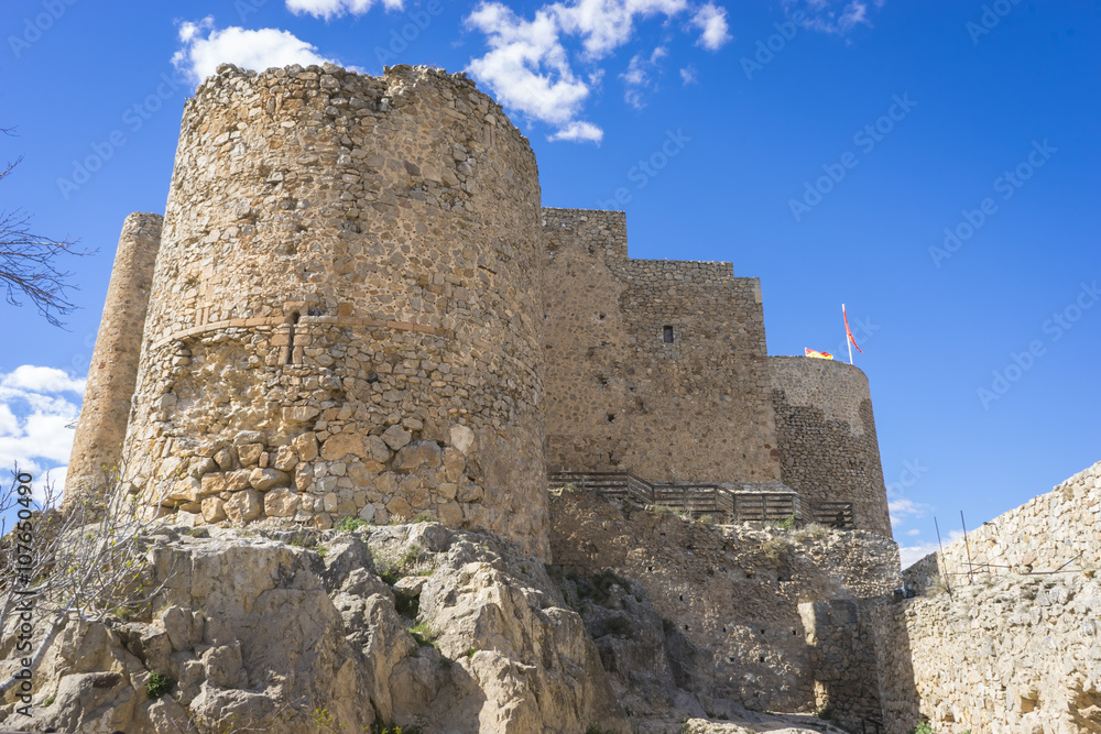 medieval castle of Consuegra in the province of Toledo, Spain