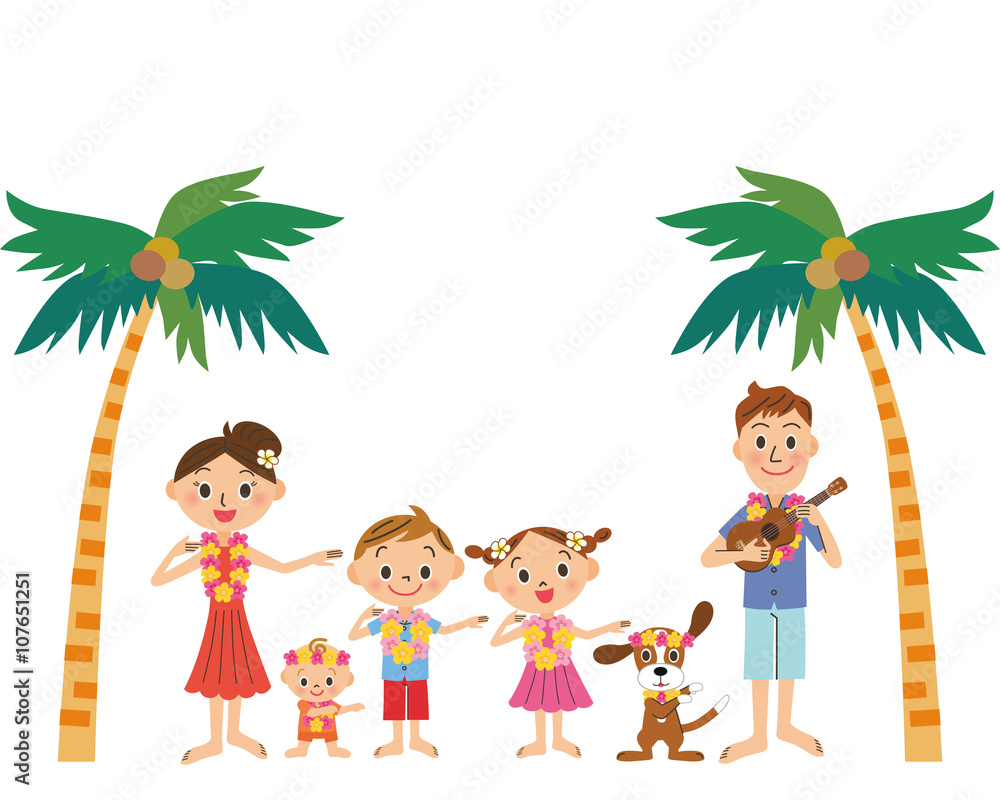 ハワイ旅行と家族