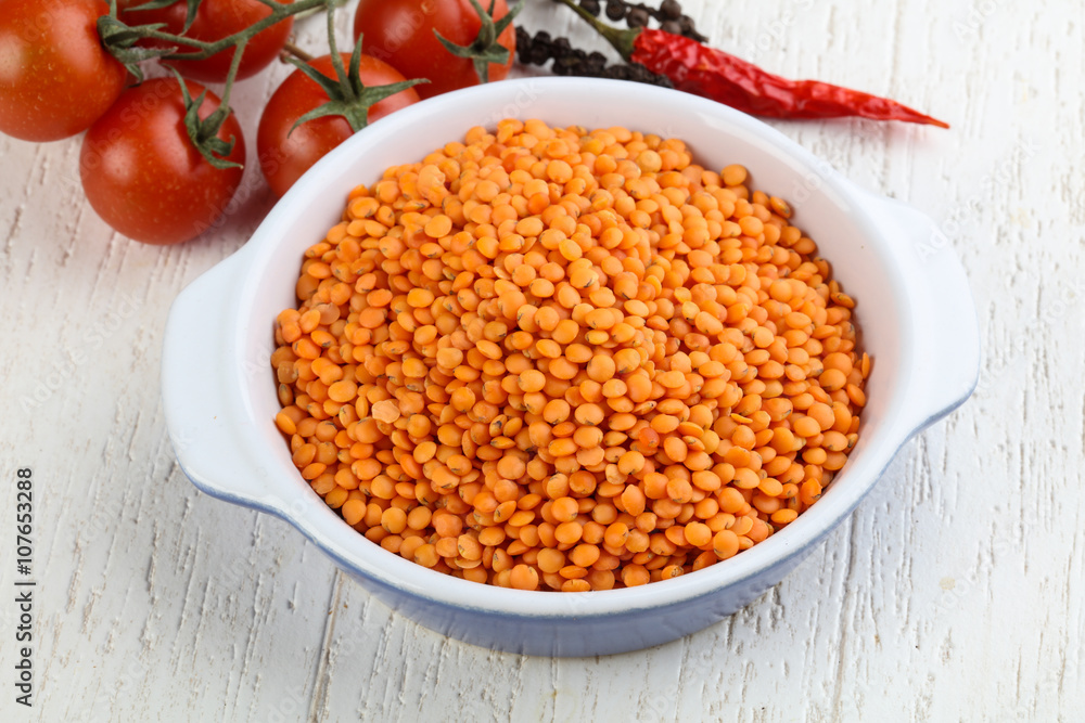 Red lentils Red lentils
