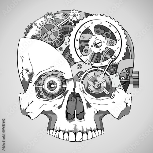 clockwork skull