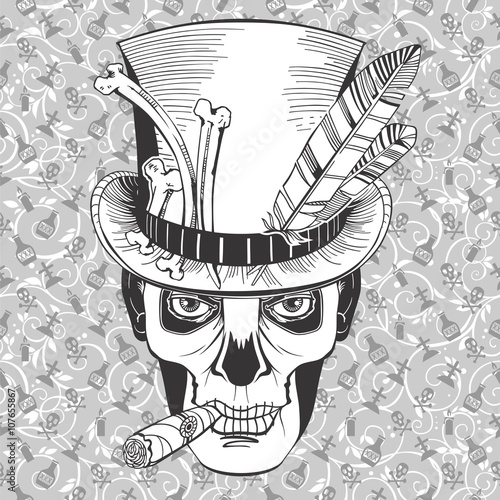 day of the dead, baron samedi image