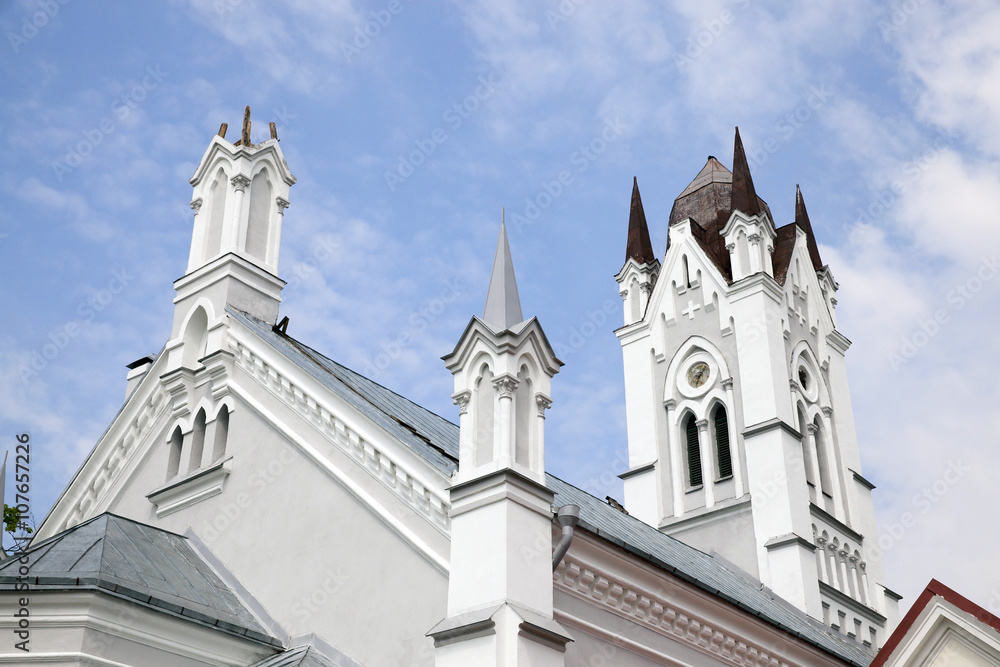 Fototapeta premium Lutheran Church in Grodno 