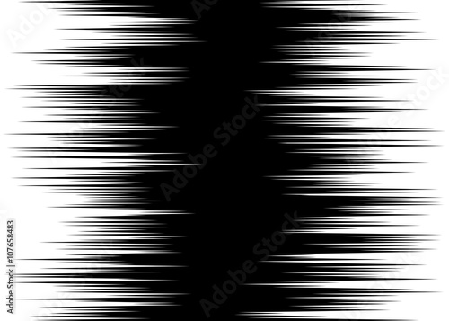 Canvas Print Amplitude lines Digital sound wave Seamless pattern