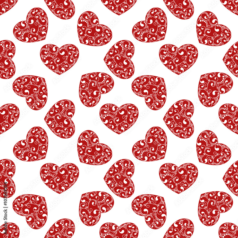 red hearts seamless red hearts seamless