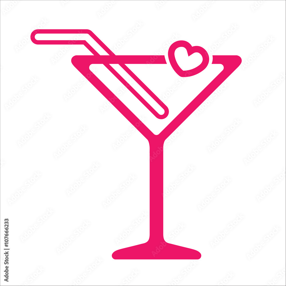 coctail red white coctail red white