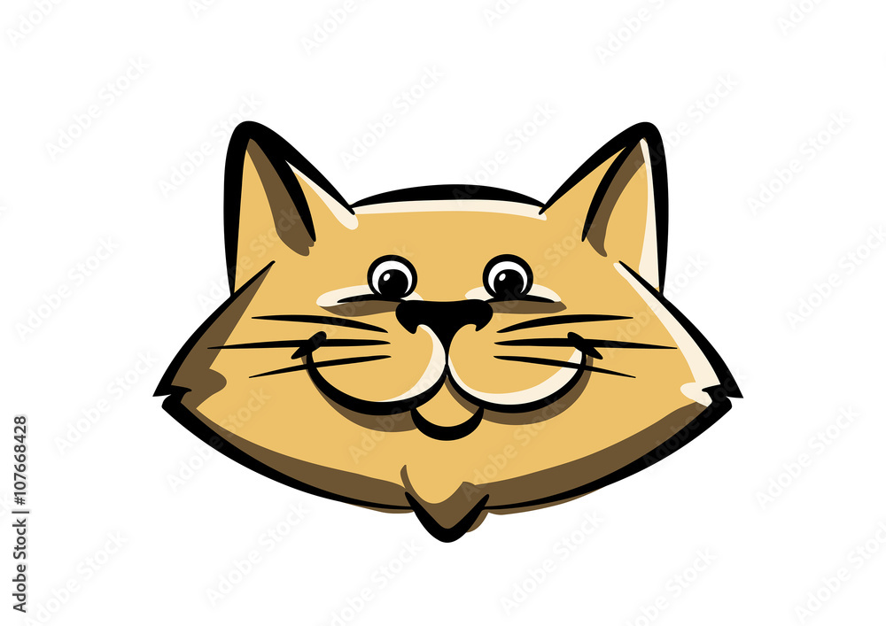 Obraz premium Cat head
