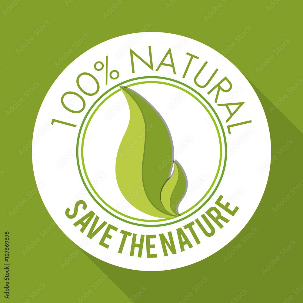 Natural product design , vector illustration Natural product design , vector illustration
