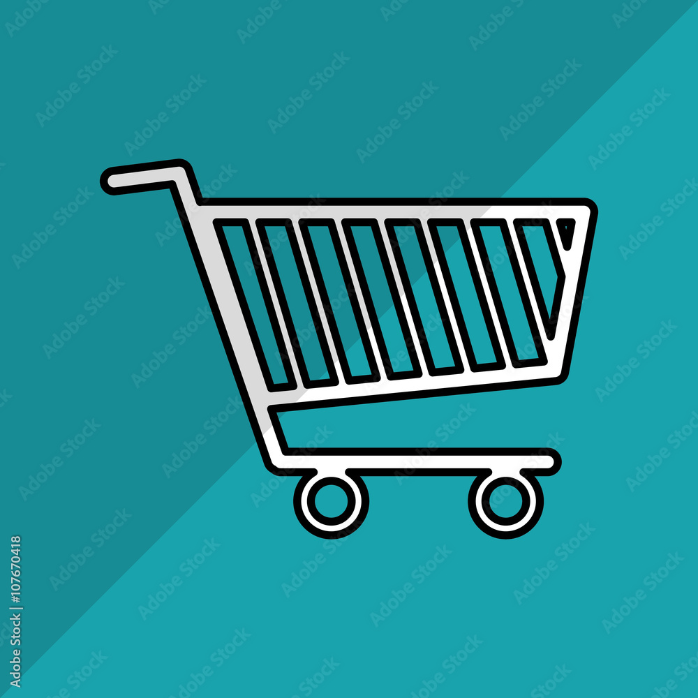 shopping cart design , vector illustration shopping cart design , vector illustration