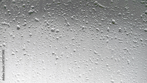 Rain Splashing on Window