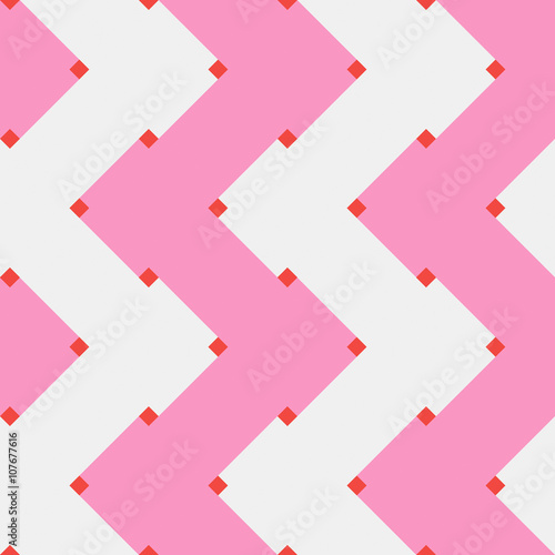 Abstract pink seamless pattern. Vector.