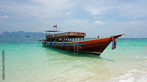 traditional longtail boat