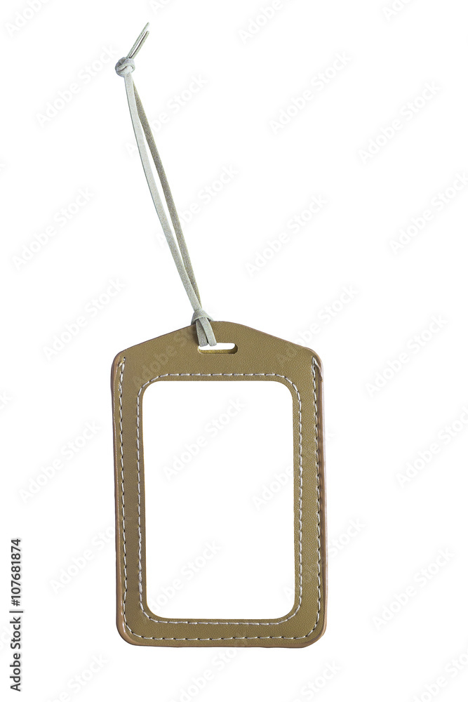 Obraz premium Name Tag Label