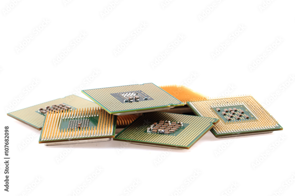 computers chips isolated computers chips isolated