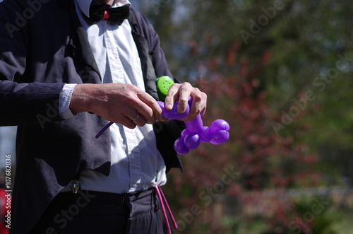 Animali fatti con palloncini photo