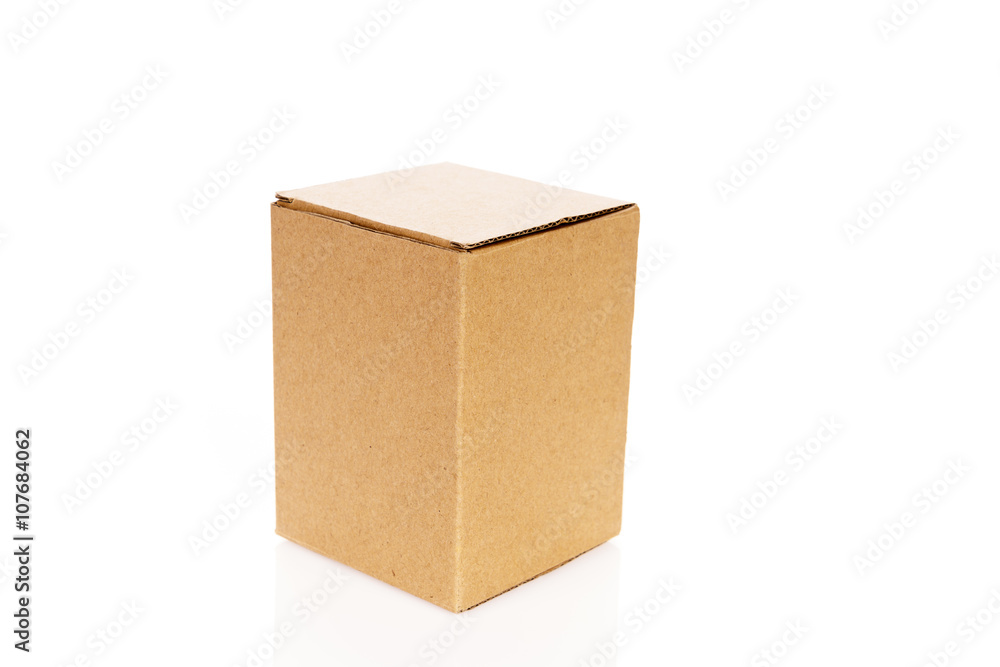 Cardboard boxes isolated on white background Cardboard boxes isolated on white background