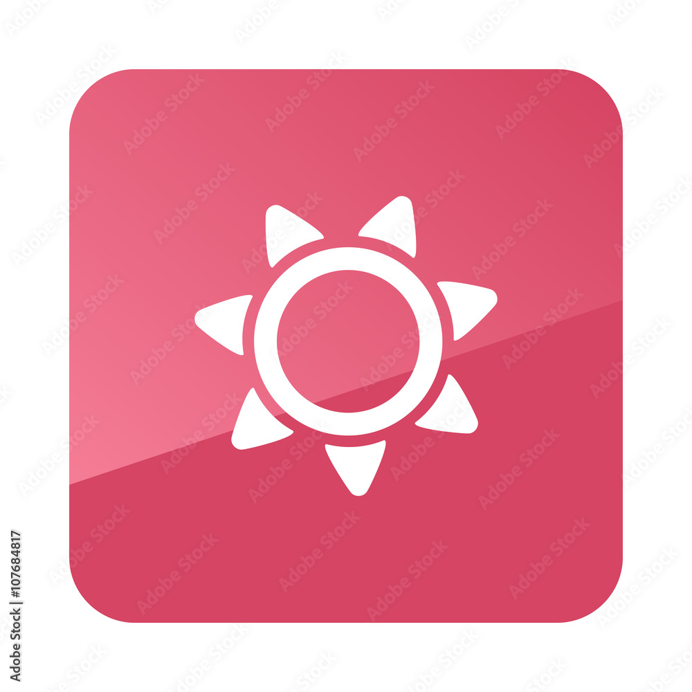 Sun vector icon
