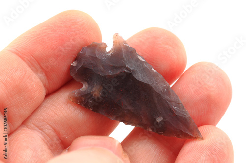 Tablou pe pânză prehistory arrow isolated