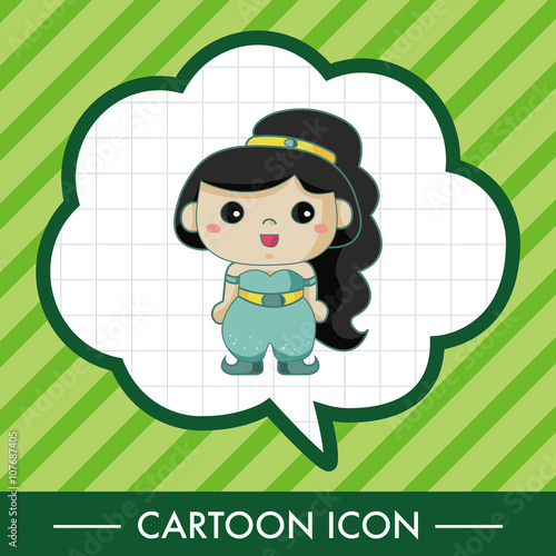 fairytale princess theme elements