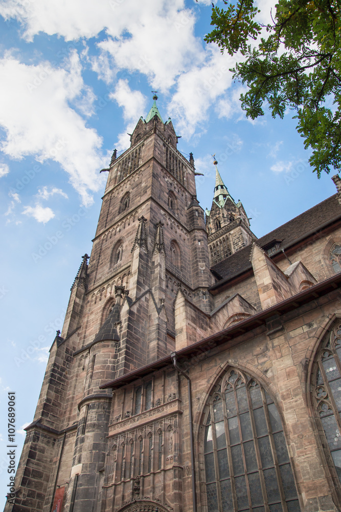 Lorenzkirche in Nürnberg, Deutschland
