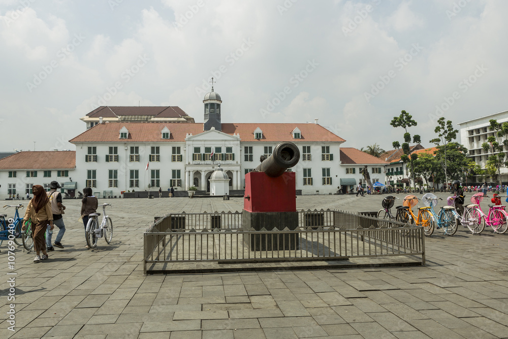 Jakarta History Museum, formerly Stadhuis in Old Town Jakarta
