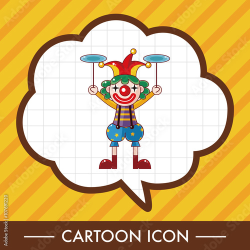 clowns theme elements