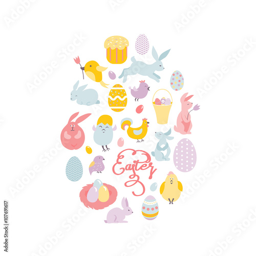 drawing Easter set