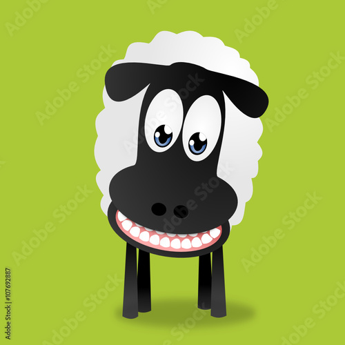 Lachendes Schaf