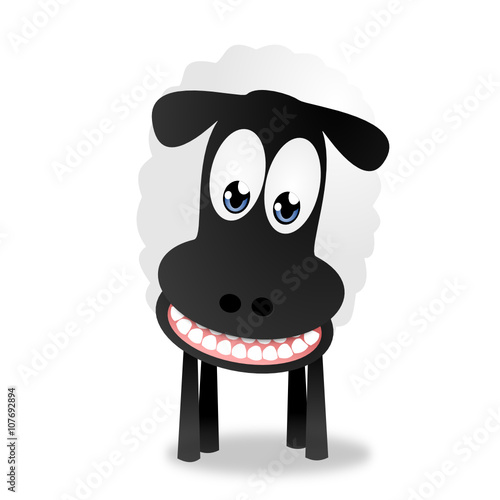 Lachendes Schaf